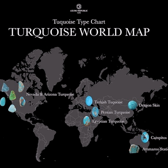 🥳HP:RARE Soul’s 3pc Handcrafted “Persian Turquoises” Gemstones 925s Jewelry Set - Picture 13 of 17